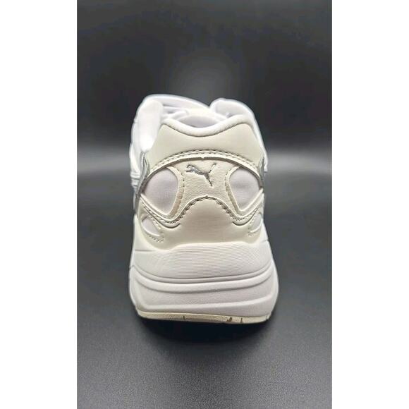 Puma Teveris Nitro Metallic Womens Lace Up Athletic Running Shoes White Size 9M - Picture 5 of 6